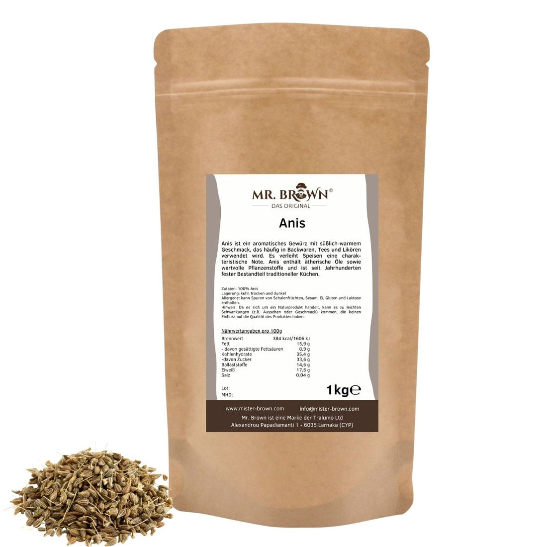 Anis ganz 1 kg