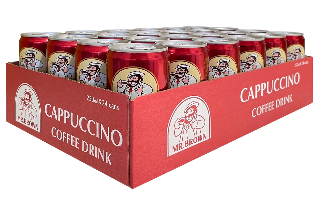 MR. BROWN Coffee Drink CAPPUCCINO 24er Pack