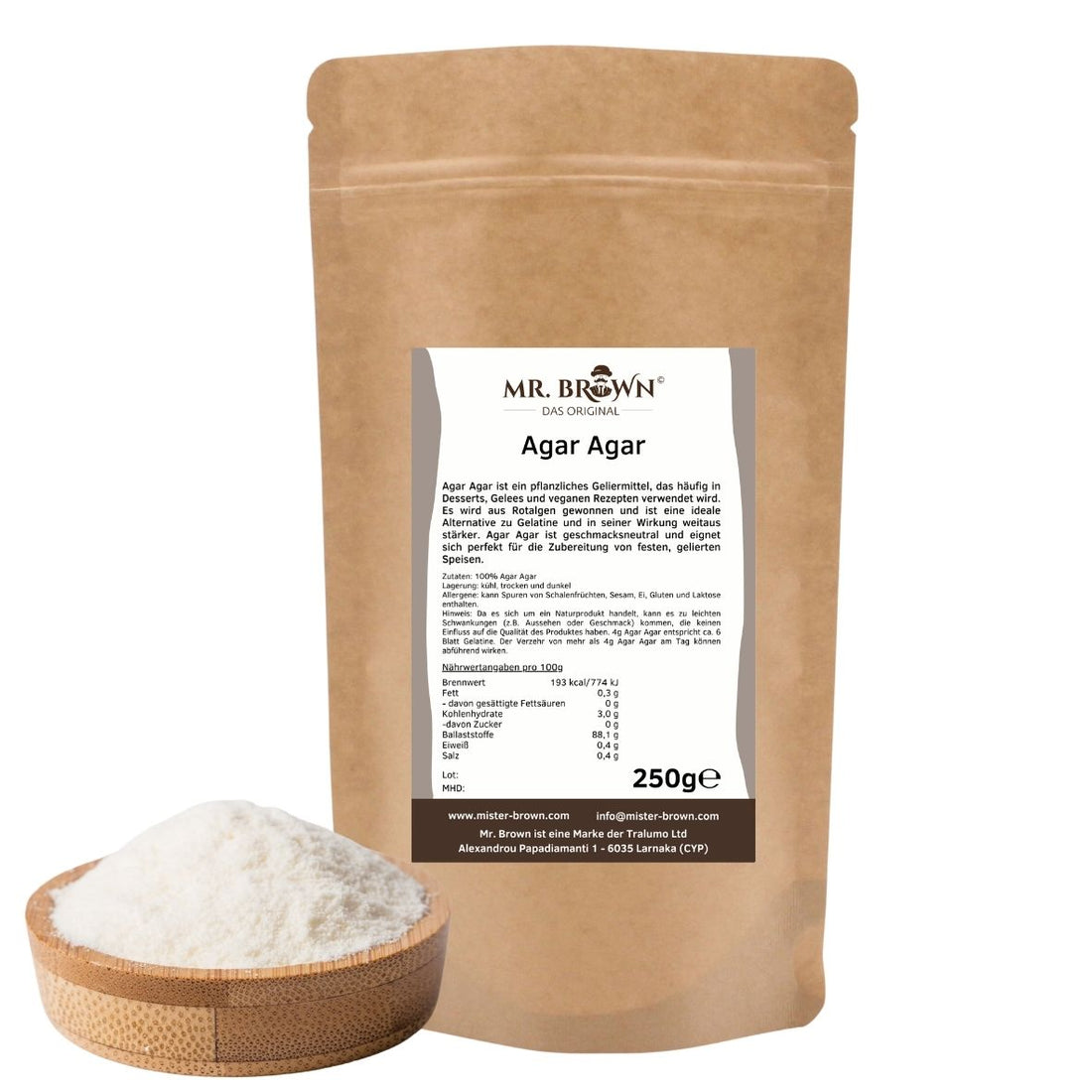 Agar Agar Pulver 250g