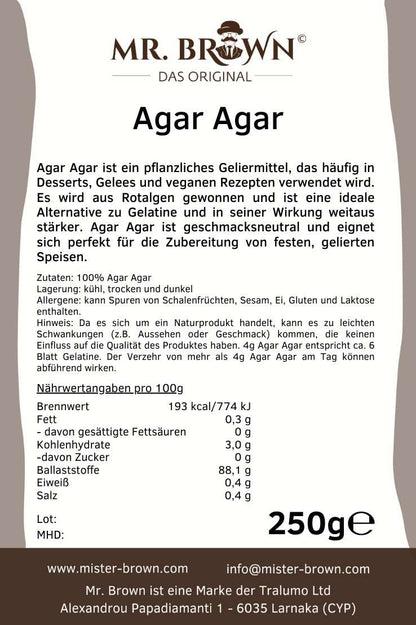 Agar Agar Pulver 250g