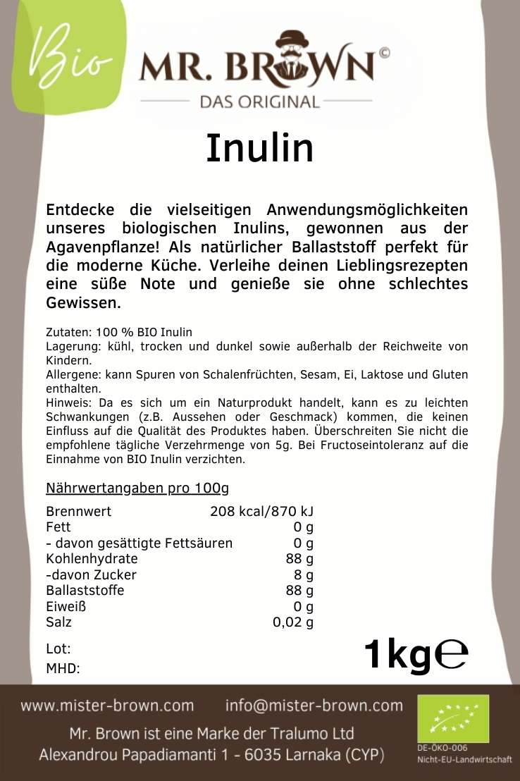 BIO Inulin 1kg