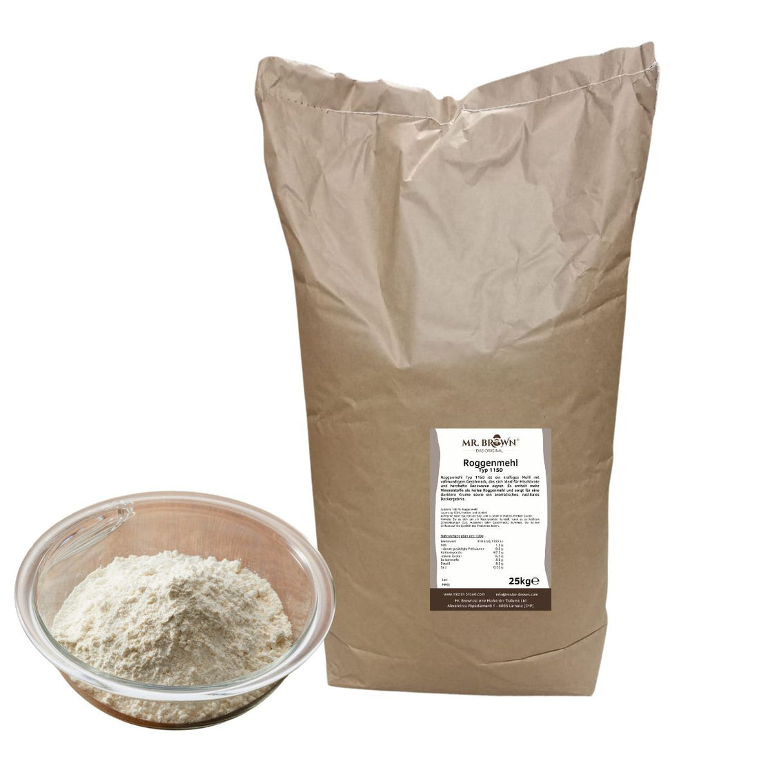 Roggenmehl Typ 1150 - 25kg