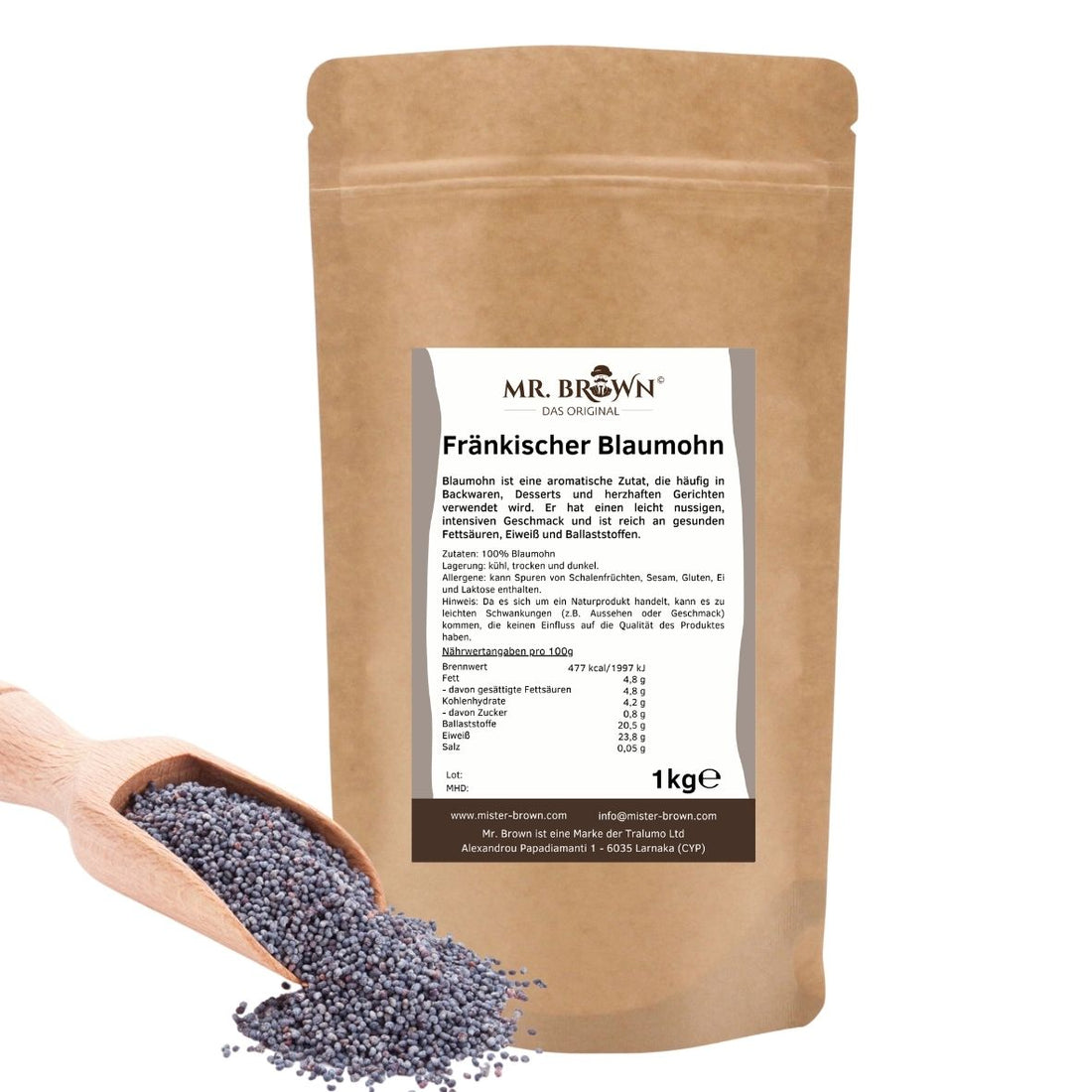 Fränkischer Blaumohn 1kg