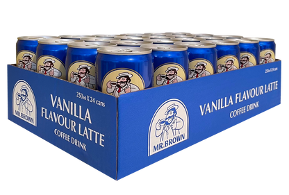 MR. BROWN Coffee Drink VANILLA 24er Pack
