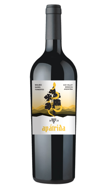 Apátrida Malbec (Blend/Super Premium/Barrel Fermented)  2022/2023