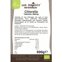 BIO Chlorella Tabletten 400mg - 500g