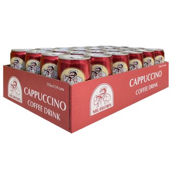 MR. BROWN Coffee Drink CAPPUCCINO 24er Pack